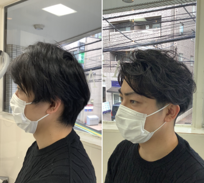 メンズパーマはゆるめが良し。社会人である30代40代の大人男性はパーマで清潔感＋雰囲気で。