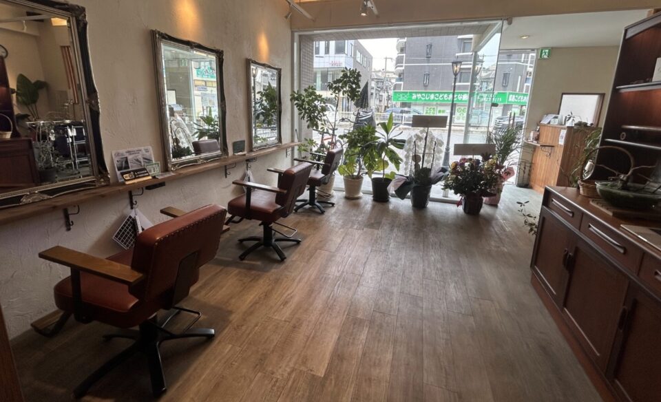 開放感がありリラックスできる店内