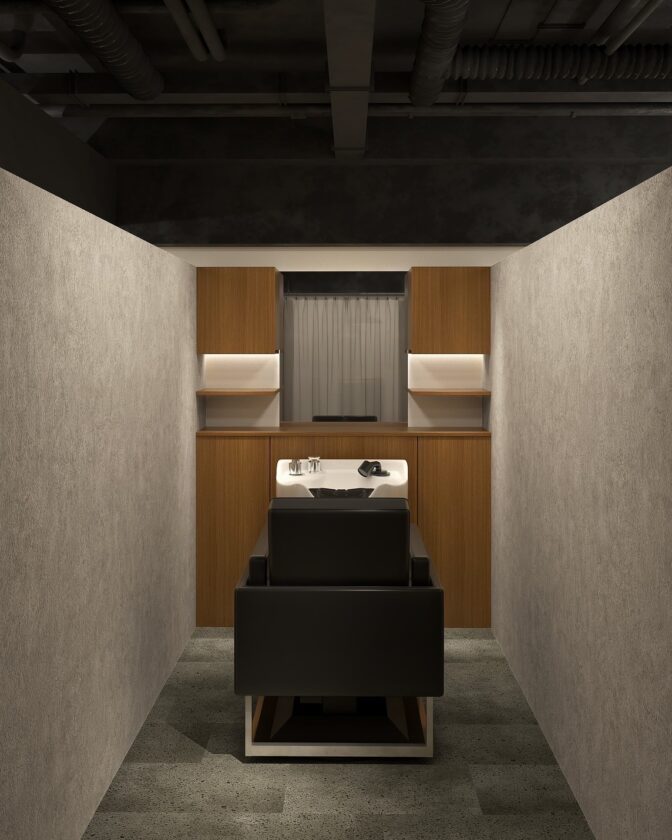 薄毛男性のための薄毛専門バーバーSARUTAHIKO(サルタヒコ)新宿店の個室のイメージ画像